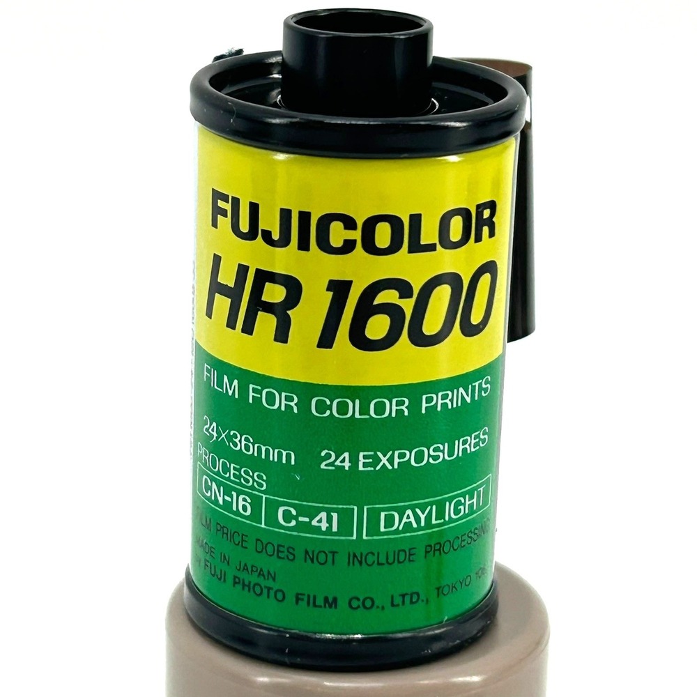 Fujicolor HR 1600 35mm Film for Color Prints 24 Exposures C-41 Process Vintage